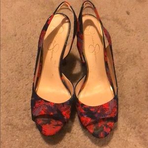 Jessica Simpson slingbacks